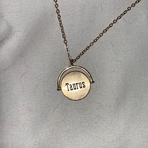 Reversible Taurus necklace